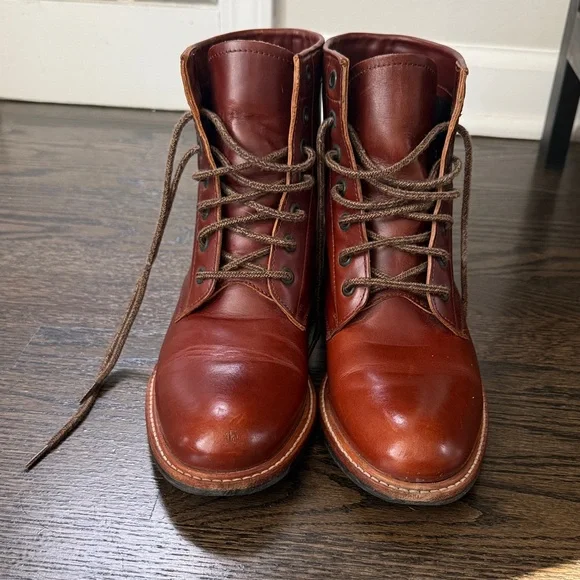 Nisolo All-Weather Amalia Boot in Brandy - Picture 6 of 7